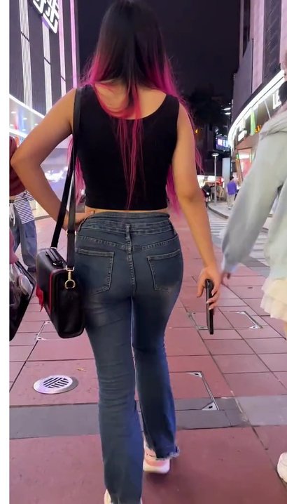 【视频】偶遇婉风流转的小清新牛仔裤长腿辣妹[LP-8L8K]